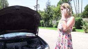 Senior MILF Alana Luv drinks fresh college jizz every night