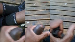 punhetinha em publico