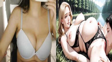 A chubby milf orgy for size lovers 3D anime porn