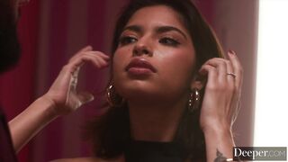 Deeper. Demanding Guest Hazel Heart Gets Spit-Roasted By Obedient Staff