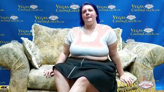 Misty Mae BBW - First Ever Deep Butt Fucking - Fetish Orgasm - Deep Doggy - pov Casting Inside Vegas