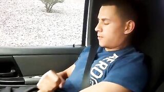 Horny latin twink gets his big Latin dick satisfied in public after a wild fetish session