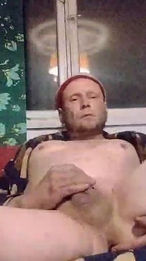 Masturbating on Live Cam Show