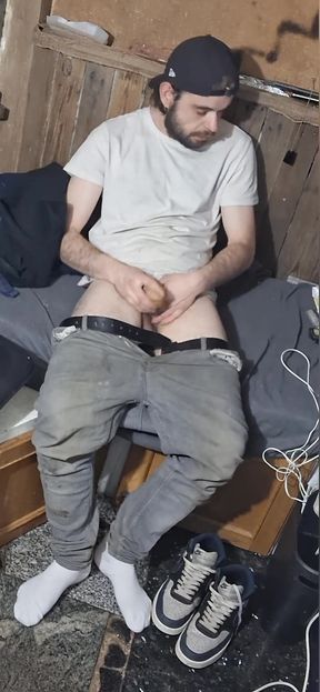 Masturbating in a White T-shirt and Jeans Compilation of These Videos