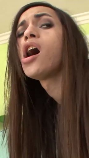 Suction Cups make Trans Queen Madison Montag Even More Horny at TrannyBizzare   Clip 1