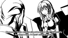 Comic - Poor girl and principal