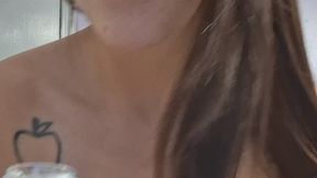 My SUPER Thick Loogies Would Make The Best Lube For Your Cock