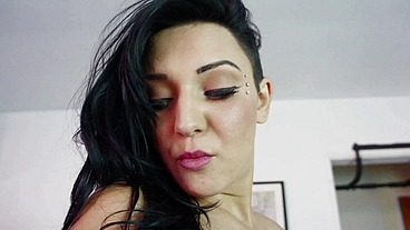 Watch Aimee bend over and get it from her best friends daddie! He hasn't given a chick a...