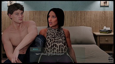 Godson (part 03) By Cheesecake Studio - Busty GILF Stepmom Fucks her Stepson - 3D Porn Game