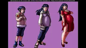 Pregnant Anime Babe Enjoys Belly Expansion & Inflation Delights