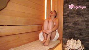 polly s sauna footjob went from  nice massage  to  destroy my pussy in the jacuzzi
