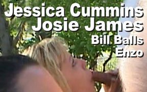 Josie James & Jessica Cummins & Enzo & Bill Balls Bbgg Suck Pinkeye Gmnt-pe04-05