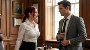 office colleagues secretly have sex in the bathroom - ai-generated content