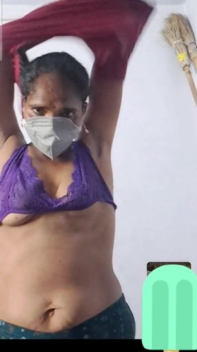 Indian Tamil Aunty Videocall