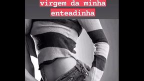 Conto Er&oacute_tico Com Voz Real - Enteadinha dando a bucetinha