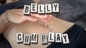 Belly and Belly Button Cum Play (MOV 4K)