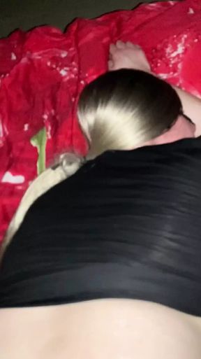 Victoria Tverskaya, sucks and takes in the ass, a guy&#039;s huge cock