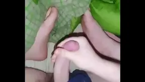 Chubby Charmer Jams It Hard, Blasts Thick Rope Through Thin Shorts – Steamy Gay Clips 18+