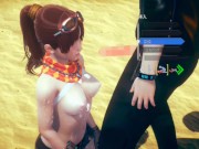 【巨乳行商人シャンとおっぱい揉み揉みエッチ！】 AI少女プレイエロ動画 リアル3DCGエロゲーム【Hentai Game Ai Shoujyo 】Big tits Peddler is rubbed