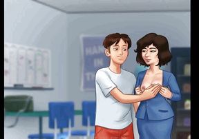 Summertime saga: do you want to touch my tits ep 137