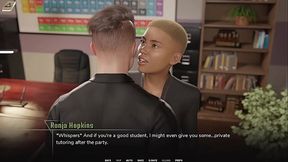 College Grunge Girl's Busty Bikini Tease