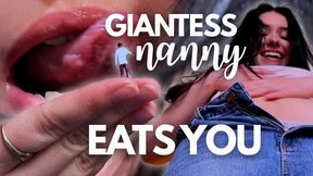 Giantess and the Tiny Snack