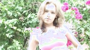 ”Selina 18 perfect tits & fingering muff”