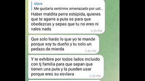 Un AMO de telegram me ordeno hacer eso en video
