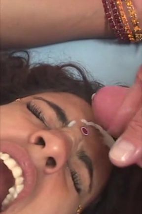 Nice tits Indian chick blows doctor&#039;s cock and fucks it