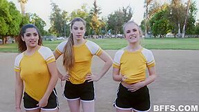 Gabriela Lopez, Natalie Knight And Bobbi Dylan In Track And Feel