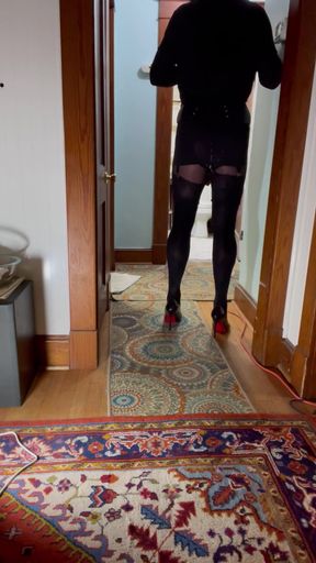 Iconic moment from &quot;Encased in Sheer Silkiness, A Slut Shows You where to go&quot;