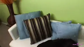 Super stunning bitch gets hard black dick in her pussy