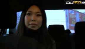 Asian Czech Girl getting fucked in public