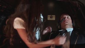 Madelyn Marie Fucks The Captain In The Cockpit During A Red Eye Flight