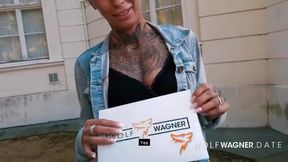 Vicky Hundt: Seductive Petite MILF in an Outdoor Encounter with Wolf Wagner!