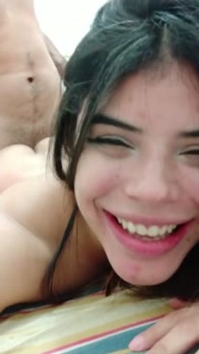 She recorded fucking her from behind and cumming inside her pussy. Selena Vega and William Vega