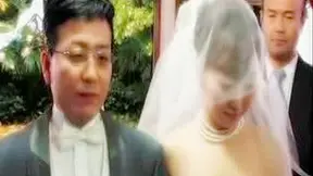 Godfather Secret Affair with Asians Bride on Wedding Day