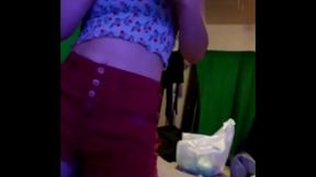 model NoitaKails dances and lights candles for the moon