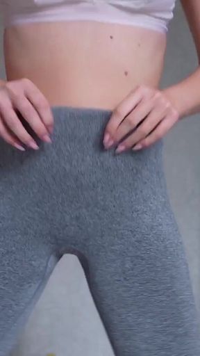 Tight Yoga Pants Try on