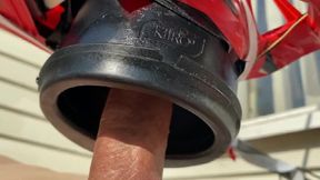 Outdoor Closeup Orgasm