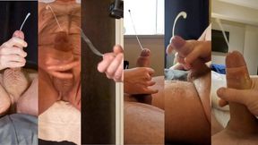 Cumshot Cumpilation - August Edition