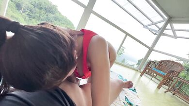 TEEN PINAY MORNING RIDE OUTDOOR