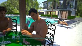 My Italian Hot Wife: Husband Plays Poker with His Friends While His Hot Wife Parades Around Them in Bikini - Episode 15