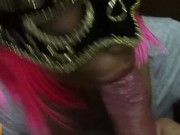 ti ricordi il mio primo video porno in ascensore? pompino con sborrata in faccia! Jenny Pink