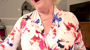 Sam Bourne and adorable old Claire Knight - AGEDLOVE