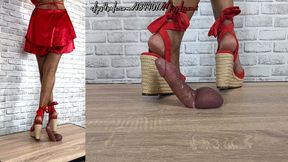 HARD BALL STOMPING IN WEDGES - MULTI VIEW