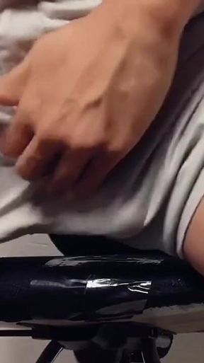 Begging to Cum and Edging My Asian Fat Cock