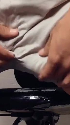 Begging to Cum and Edging My Asian Fat Cock