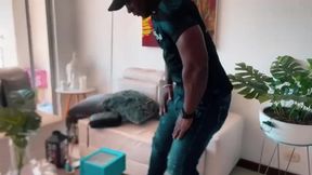 Cheating Hot Wife Sucks Big Black Schlong