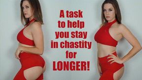 A Task to Help You Stay in Chastity for Longer (HD)